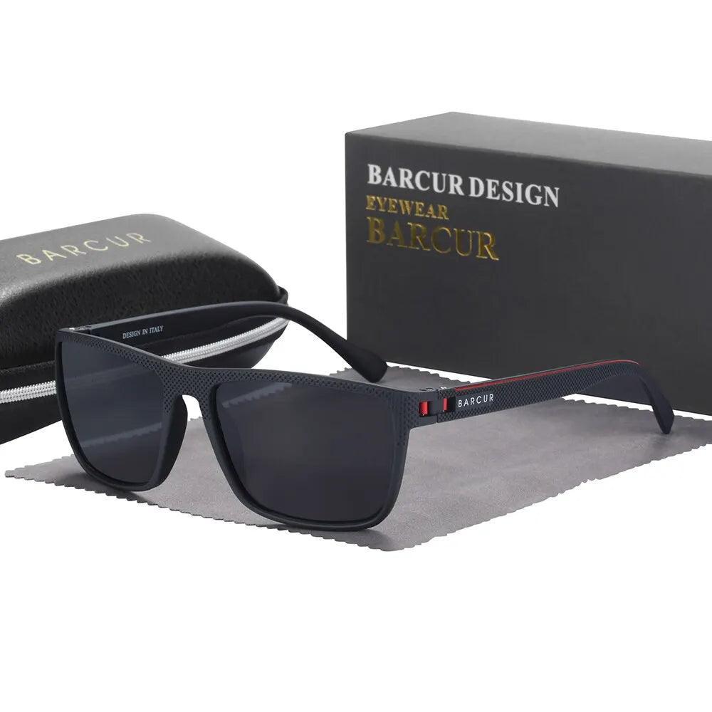 Óculos De Sol Masculino Uv400 Polarizado Moderno