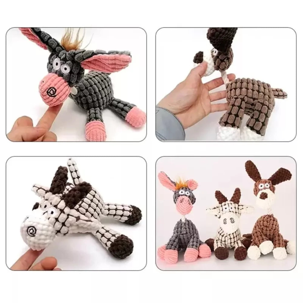Pelúcia De Amigurim para Cães e Gatos com 3 Unidades