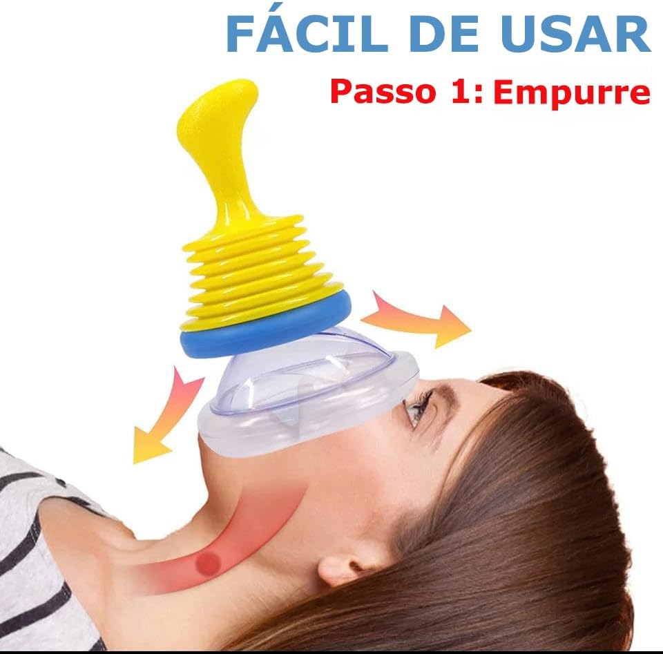 Máscara De Emergência Primeiros Socorros Para Asfixia e Engasgo