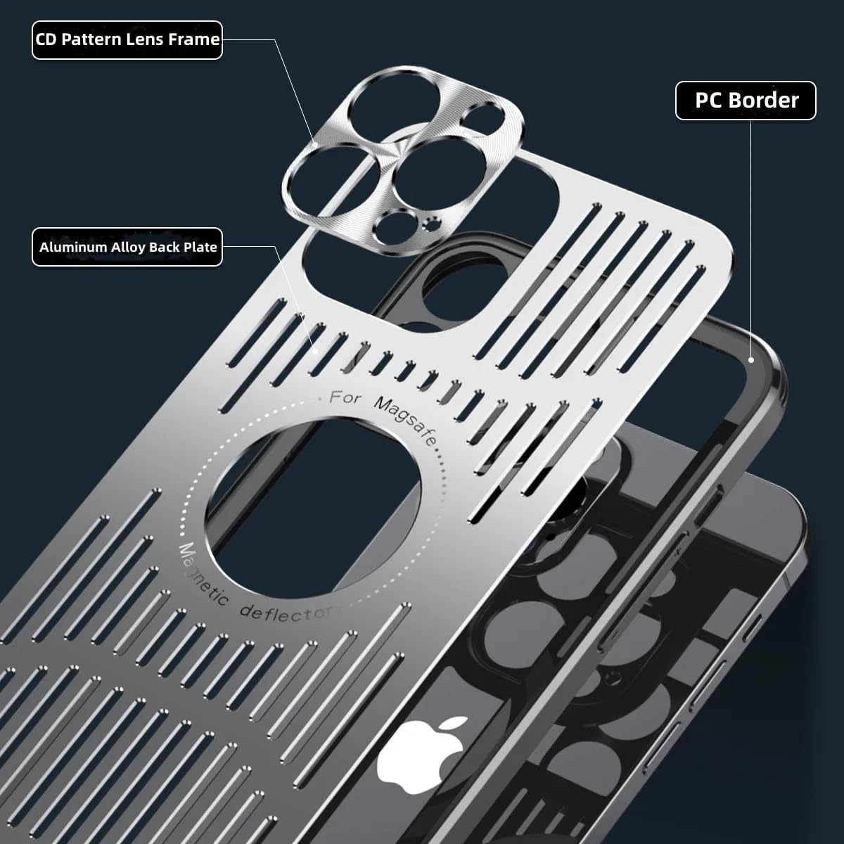 Capa iPhone Estilo Case MagSafe Resistente E Moderna