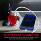 Carregador De Celular Multifuncional Para Carros Com Cabos Retráteis