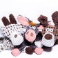 Pelúcia De Amigurim para Cães e Gatos com 3 Unidades